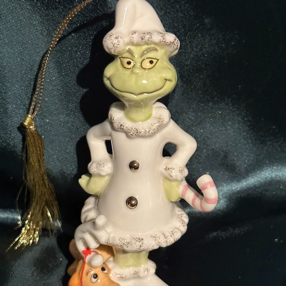 Lenox Holiday Vintage Lenox Collectible Dr Seusss Grinch Ornament A